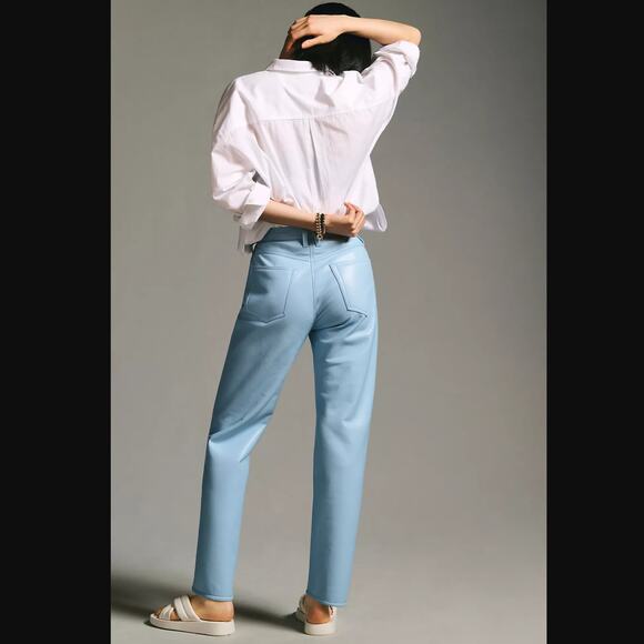 Frame Le High 'N' Tight Straight-Leg Pants - 28 Waist New - Picture 2 of 8